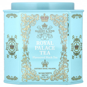 Harney & Sons, Royal Palace, черный чай, 30 пакетиков, 60 г (2,11 унции) - подробнее Harney & Sons, Royal Palace, черный чай, 30 пакетиков, 60 г (2,11 унции) - описание