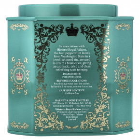 Harney & Sons, травяной чай с перечной мятой, без кофеина, 30 пакетиков, 60 г (2,11 унции) в Москве - eco-herb.ru | фото