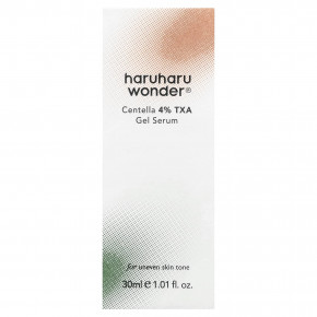 Haruharu, гель-сыворотка с готу колой, с 4% ТК, 30 мл (1,01 жидк. унции) в Москве - eco-herb.ru | фото