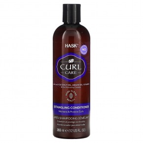 Hask Beauty, Curl Care, кондиционер для распутывания волос, для всех типов локонов, 355 мл (12 жидк. Унций) в Москве - eco-herb.ru | фото