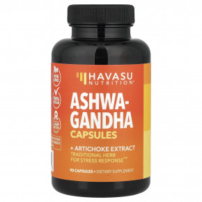 Havasu Nutrition, Ашваганда`` 90 капсул - описание | фото