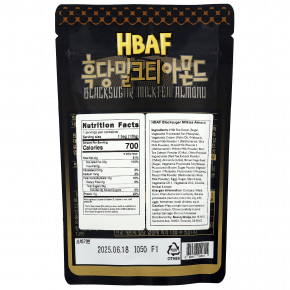HBAF, Blacksugar Milktea Almond, 120 г в Москве - eco-herb.ru | фото