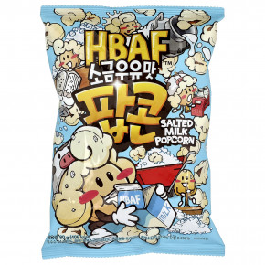 HBAF, Попкорн с соленым молоком, 80 г - описание