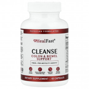 HealFast, Cleanse, поддержка толстой кишки, 60 капсул в Москве - eco-herb.ru | изображение HealFast, Cleanse, поддержка толстой кишки, 60 капсул в Москве - eco-herb.ru | фото