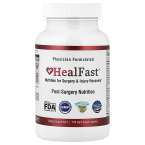 HealFast, Post-Surgery Nutrition, 100 растительных капсул - описание | фото