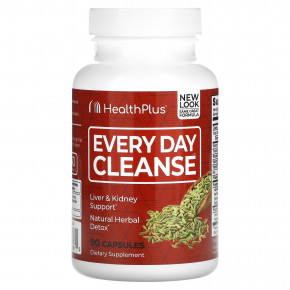 Health Plus, Every Day Cleanse , 90 Capsules в Москве - eco-herb.ru | фото