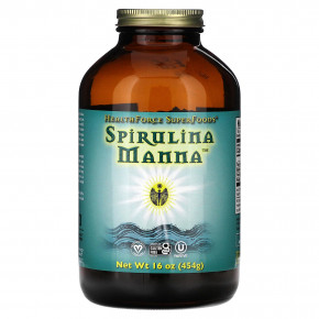 HealthForce Superfoods, Spirulina Manna, 454 г (16 унций) в Москве - eco-herb.ru | фото