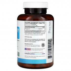 Healths Harmony, Молозиво 30% IGG, 120 капсул (500 мг на капсулу) в Москве - eco-herb.ru | фото