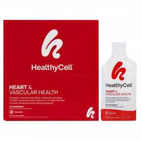 HealthyCell, Heart & Vascular Health, клубника, 30 гелевых пакетиков по 25 мл (0,84 жидк. Унции) в Москве - eco-herb.ru | изображение HealthyCell, Heart & Vascular Health, клубника, 30 гелевых пакетиков по 25 мл (0,84 жидк. Унции) в Москве - eco-herb.ru | фото