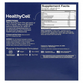 HealthyCell, REM Sleep, вишня, 30 гелевых пакетиков по 25 мл (0,84 жидк. Унции) в Москве - eco-herb.ru | фото