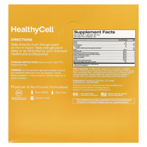 HealthyCell, Здоровье и подвижность суставов, апельсин, 30 гелевых пакетиков по 25 мл (0,84 жидк. Унции) в Москве - eco-herb.ru | фото