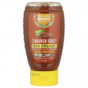 Heavenly Organics, 100% органический мед с корицей, 340 г (12 унций) в Москве - eco-herb.ru | изображение Heavenly Organics, 100% органический мед с корицей, 340 г (12 унций) в Москве - eco-herb.ru | фото