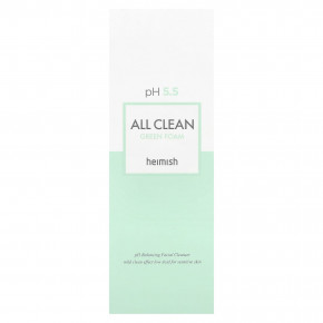 Heimish, All Clean, зеленая пенка для очищения лица, 150 г (5,29 унции) в Москве - eco-herb.ru | фото