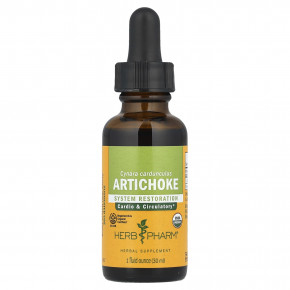 Herb Pharm, Артишок, 30 мл (1 жидк. Унция) - описание | фото