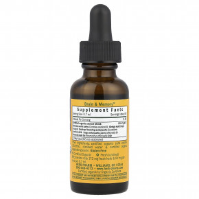 Herb Pharm, Brain & Memory ™, 30 мл (1 жидк. Унция) в Москве - eco-herb.ru | изображение Herb Pharm, Brain & Memory ™, 30 мл (1 жидк. Унция) в Москве - eco-herb.ru | фото