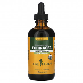 Herb Pharm, эхинацея, без спирта, 120 мл (4 жидк. унции) - описание | фото