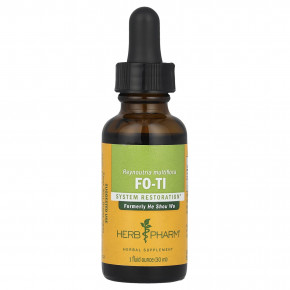 Herb Pharm, Fo-TI, восстановление организма, 30 мл (1 жидк. унция) - описание | фото