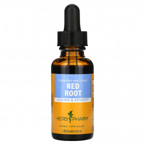 Herb Pharm, красный корень, 30 мл (1 жидк. унция) - описание | фото