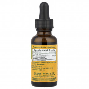 Herb Pharm, мятный спирт, 30 мл (1 жидк. унция) в Москве - eco-herb.ru | фото