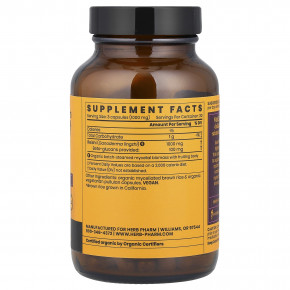 Herb Pharm, Mushroom Wellness ™, рейши, 90 вегетарианских капсул (333 мг на капсулу) в Москве - eco-herb.ru | изображение Herb Pharm, Mushroom Wellness ™, рейши, 90 вегетарианских капсул (333 мг на капсулу) в Москве - eco-herb.ru | фото