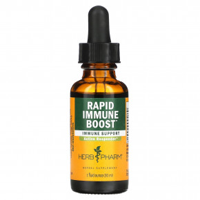 Herb Pharm, Rapid Immune Boost ™, 30 мл (1 жидк. Унция) - описание | фото