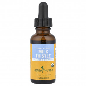 Herb Pharm, расторопша, 30 мл - описание | фото