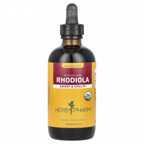 Herb Pharm, родиола, без спирта, 120 мл (4 жидк. унции) - описание | фото