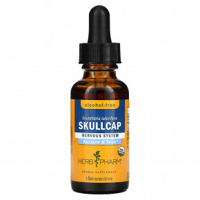 Herb Pharm, шлемник, без спирта, 30 мл (1 жидк. унция) - описание | фото