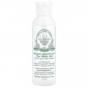 Herbal Answers, Herbal Aloe Force®, гель для кожи, 4 жидк. унц. в Москве - eco-herb.ru | фото