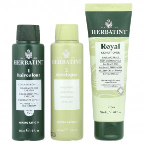 Herbatint, 7C, стойкая гель-краска для волос, темный пепельный блондин, 135 мл (4,56 жидк. унции) в Москве - eco-herb.ru | фото