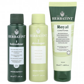 Herbatint, Перманентная гель-краска для волос, 4N, каштан, 135 мл в Москве - eco-herb.ru | фото