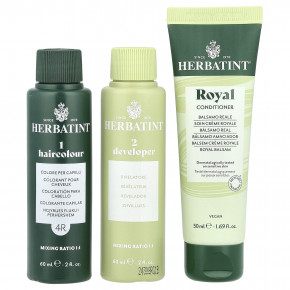 Herbatint, Перманентная краска-гель для волос, 4R, медный каштан, 4,56 жидкой унции (135 мл) в Москве - eco-herb.ru | фото