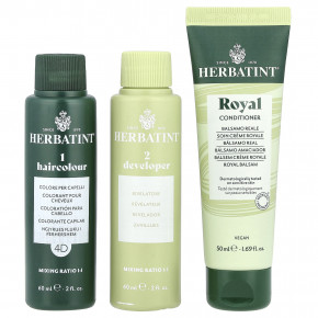 Herbatint, Стойкая гель-краска для волос, 4D, золотистый каштан, 135 мл (4,56 жидк. унц.) в Москве - eco-herb.ru | фото