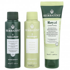 Herbatint, Стойкая гель-краска для волос, 6N, темный блондин, 135 мл (4,56 жидкой унции) в Москве - eco-herb.ru | фото