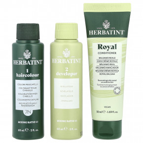 Herbatint, Стойкая гель-краска для волос, 7N блонд, 135 мл (4,56 жидкой унции) в Москве - eco-herb.ru | фото