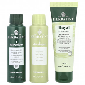 Herbatint, стойкая гель-краска для волос, 8R, светлый медный блондин, 135 мл (4,56 жидк. унции) в Москве - eco-herb.ru | фото