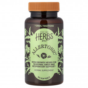 Herbs Etc., Allertonic®, 60 капсул - описание | фото