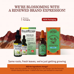 Herbs Etc., ChlorOxygen®, концентрат хлорофилла, без спирта, 30 мл (1 жидк. унция) в Москве - eco-herb.ru | фото