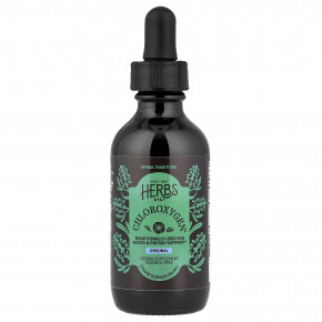 Herbs Etc., ChlorOxygen®, оригинальный вкус, без спирта, 59 мл (2 жидк. унции) - описание | фото