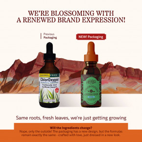 Herbs Etc., ChlorOxygen®, оригинальный вкус, без спирта, 59 мл (2 жидк. унции) в Москве - eco-herb.ru | фото