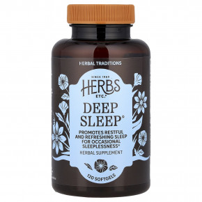 Herbs Etc., Deep Sleep®, 120 капсул - описание | фото