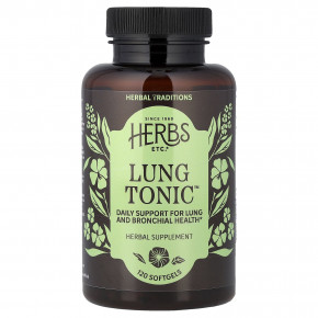 Herbs Etc., Lung Tonic™, 120 капсул - описание