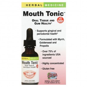 Herbs Etc., Mouth Tonic, 1 fl oz (30 ml) в Москве - eco-herb.ru | фото