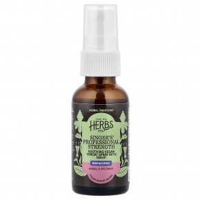 Herbs Etc., Singer's®, без спирта, 30 мл (1 жидк. унция) - описание | фото