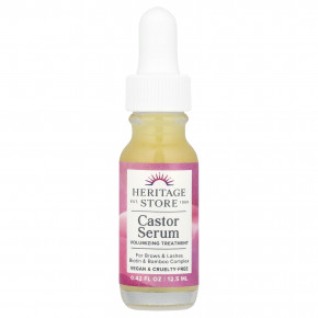 Heritage Store, сыворотка с касторовым маслом, 12,5 мл (0,42 жидк. унции) - описание | фото