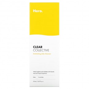 Hero Cosmetics, Clear Collective, отшелушивающее очищающее желе, 150 мл (5,07 жидк. унции) в Москве - eco-herb.ru | фото