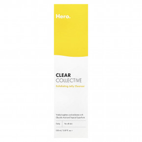 Hero Cosmetics, Clear Collective, отшелушивающее очищающее желе, 150 мл (5,07 жидк. унции) в Москве - eco-herb.ru | фото