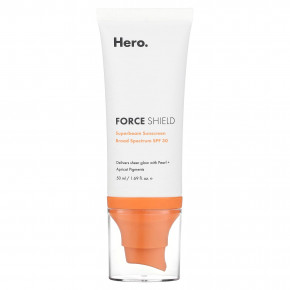 Hero Cosmetics, Force Shield, солнцезащитное средство Superbeam, SPF 30, 50 мл (1,69 жидк. унц.) в Москве - eco-herb.ru | фото