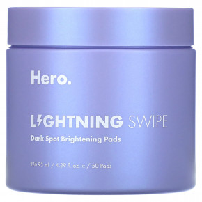 Hero Cosmetics, Lightning Swipe, диски для осветления темных пятен, 50 шт. в Москве - eco-herb.ru | фото