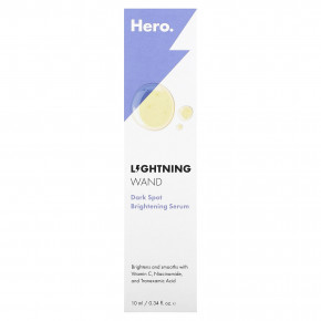 Hero Cosmetics, Lightning Wand, сыворотка для осветления темных пятен, 10 мл (0,34 жидк. унц.) в Москве - eco-herb.ru | фото